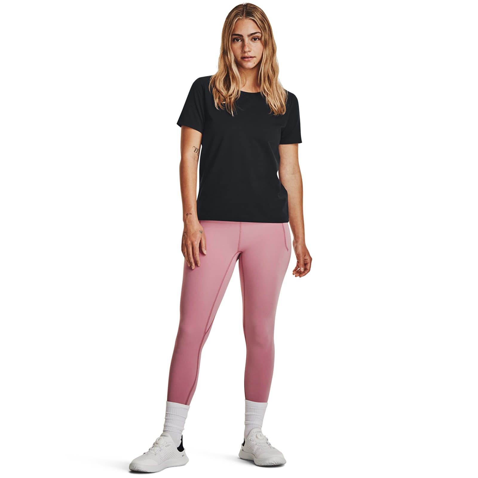 T-shirts Under Armour Meridian Ss Black
