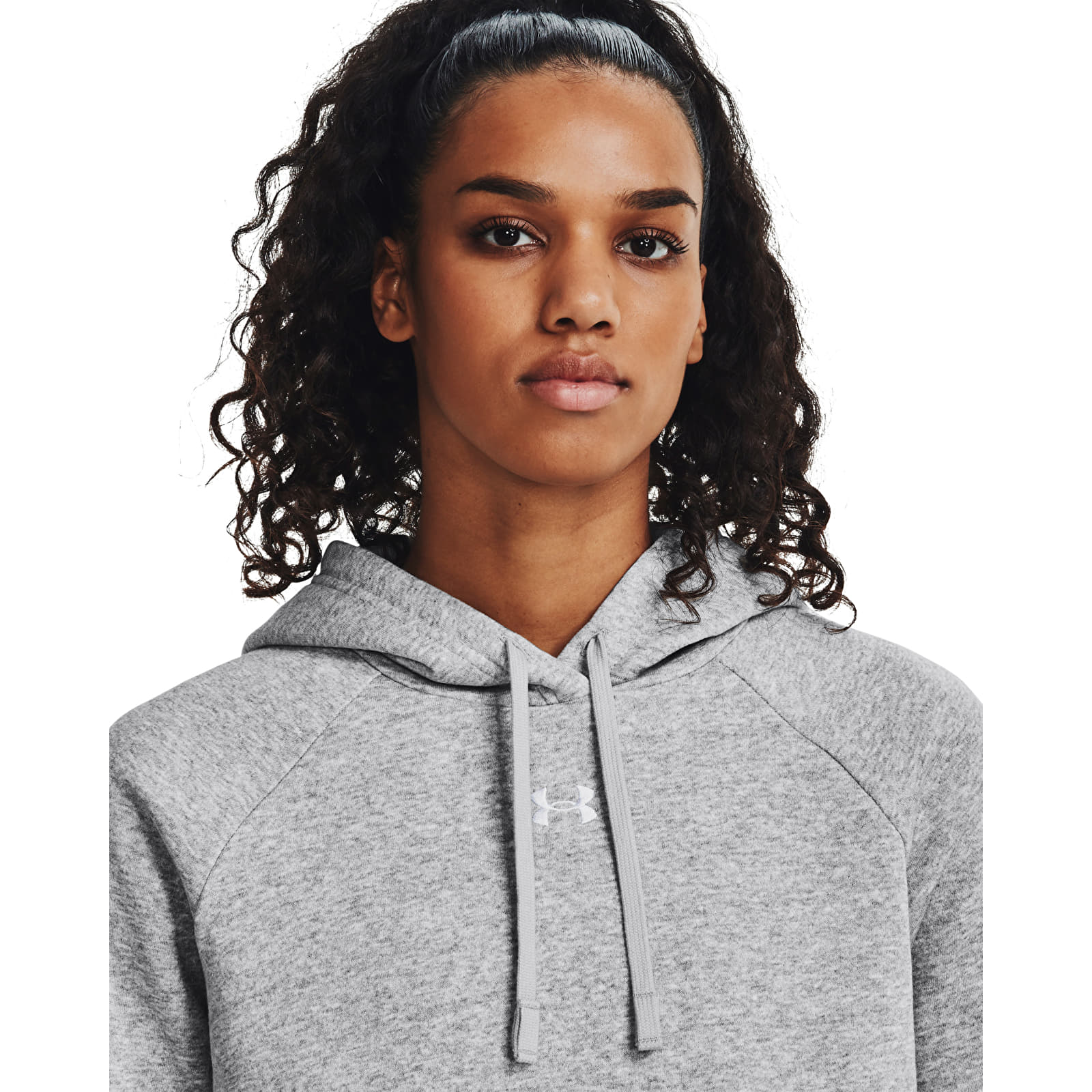 Hoodies and sweatshirts  Under Armour Rival Fleece Hoodie Mod Gray Light Heather