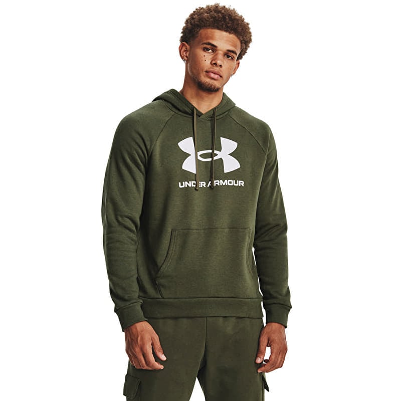 Sweatshirt Under Armour Rival Fleece Logo Hd Marine Od Green