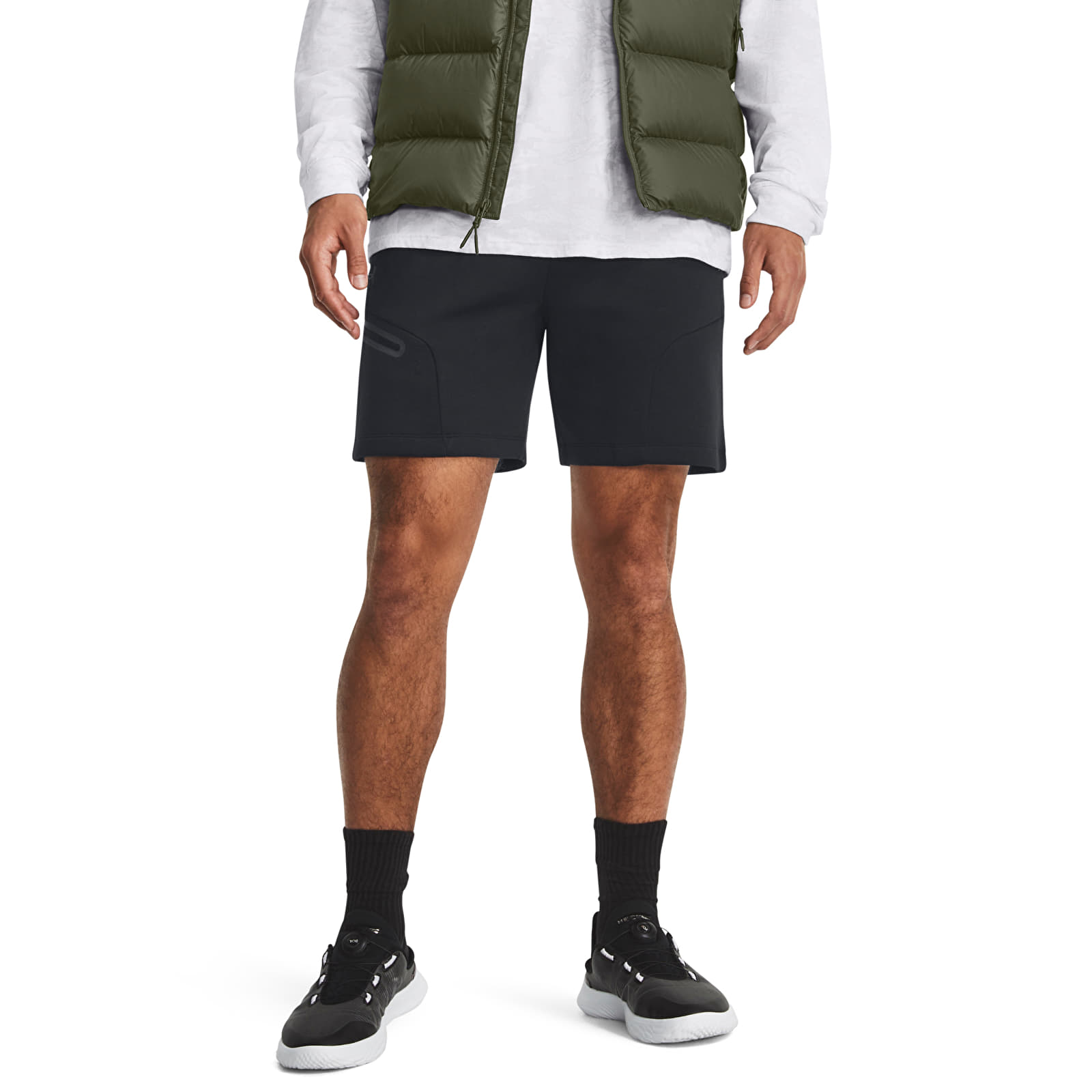 Shorts Under Armour Unstoppable Flc Shorts Black