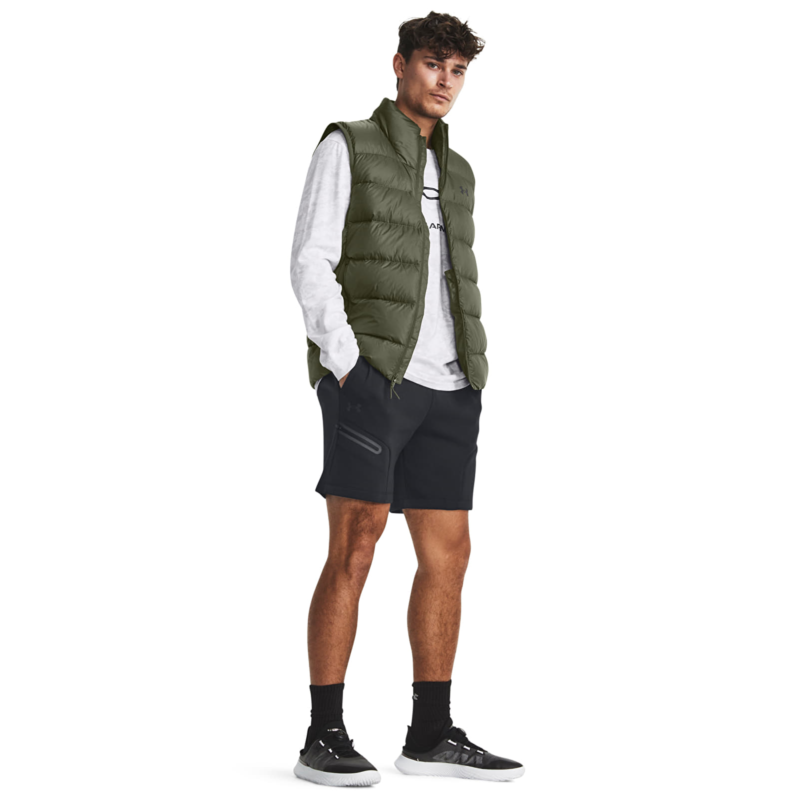 Shorts Under Armour Unstoppable Flc Shorts Black