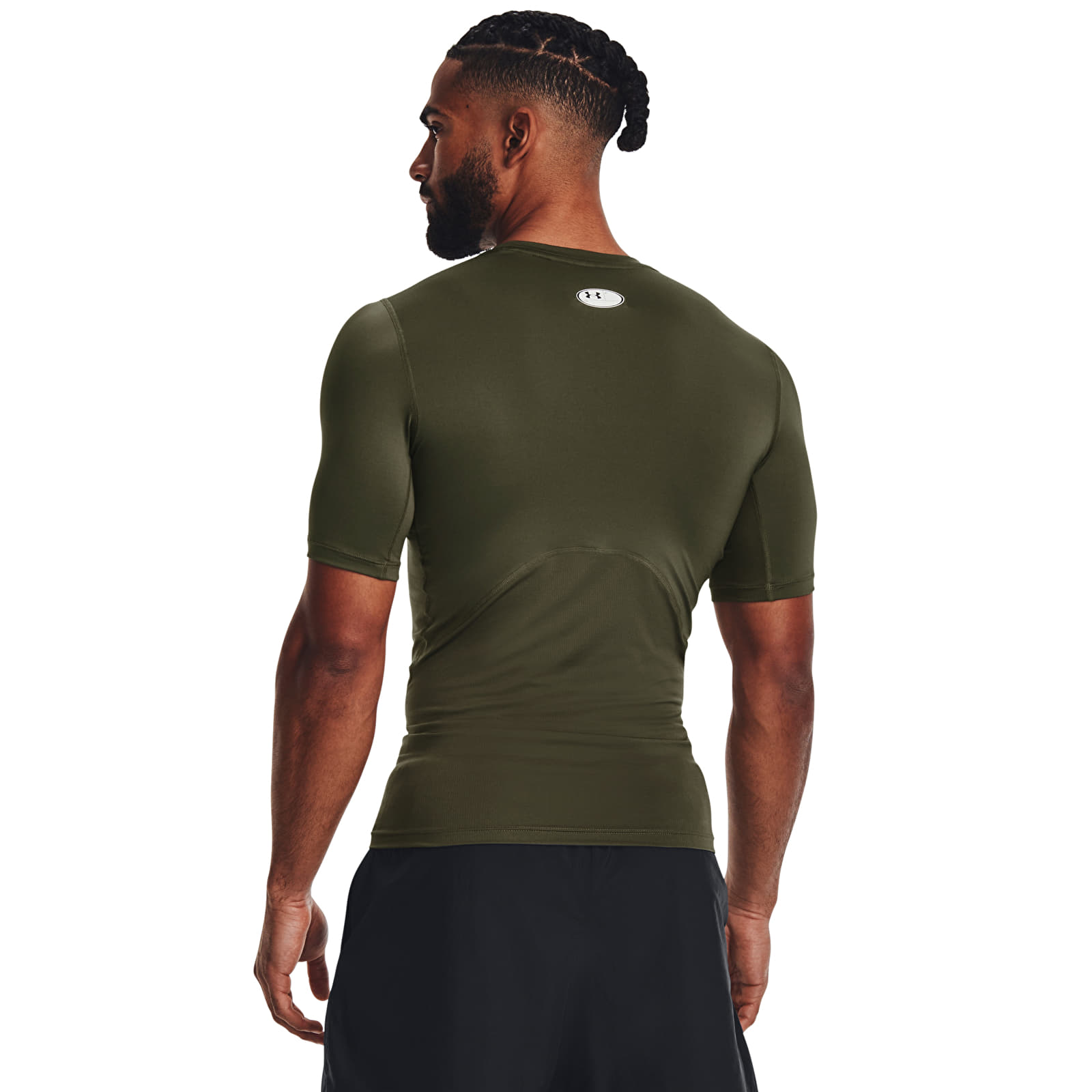 Koszulki Under Armour Hg Armour Comp Ss Marine Od Green