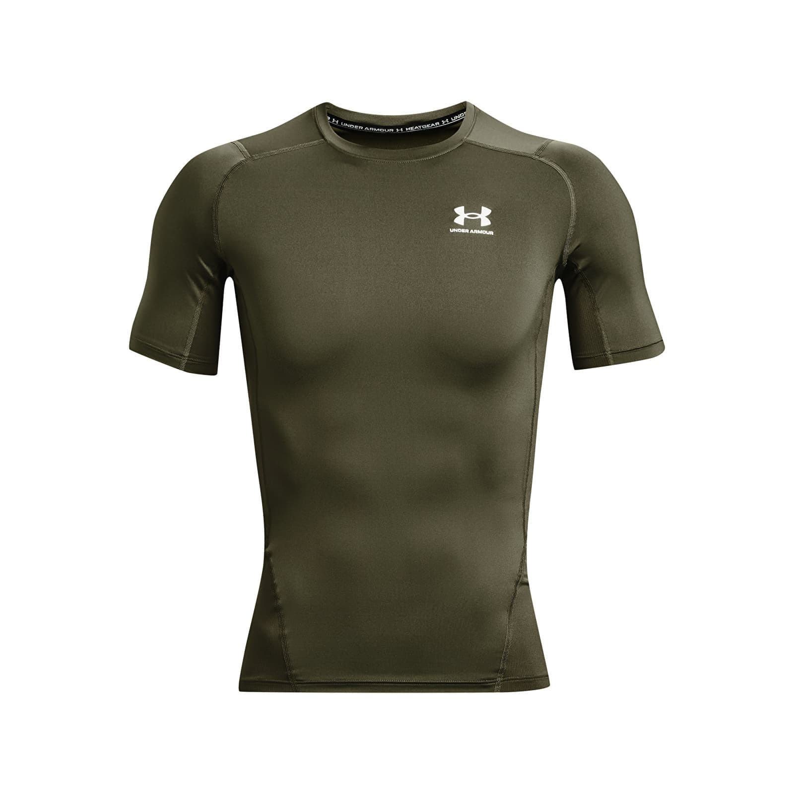 T-shirt Under Armour Hg Armour Comp Ss Marine Od Green XXL