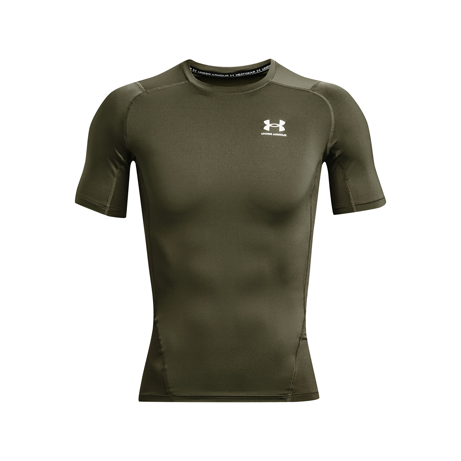 Koszulki Under Armour Hg Armour Comp Ss Marine Od Green