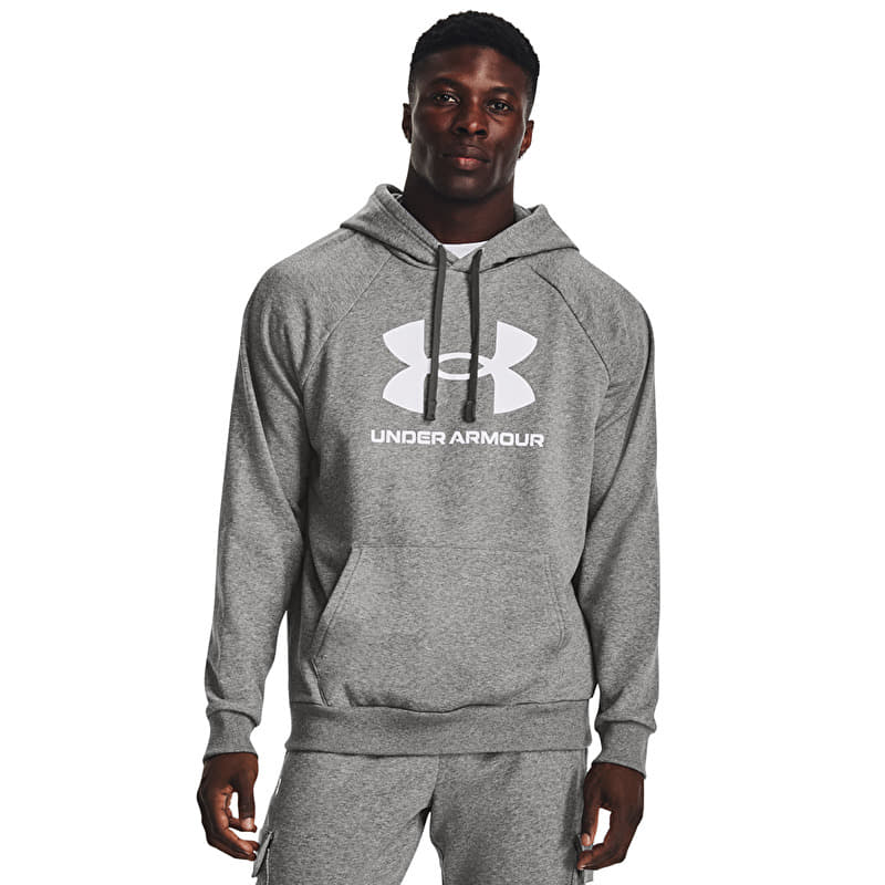 Sweatshirt Under Armour Rival Fleece Logo Hd Castlerock Light Heather
