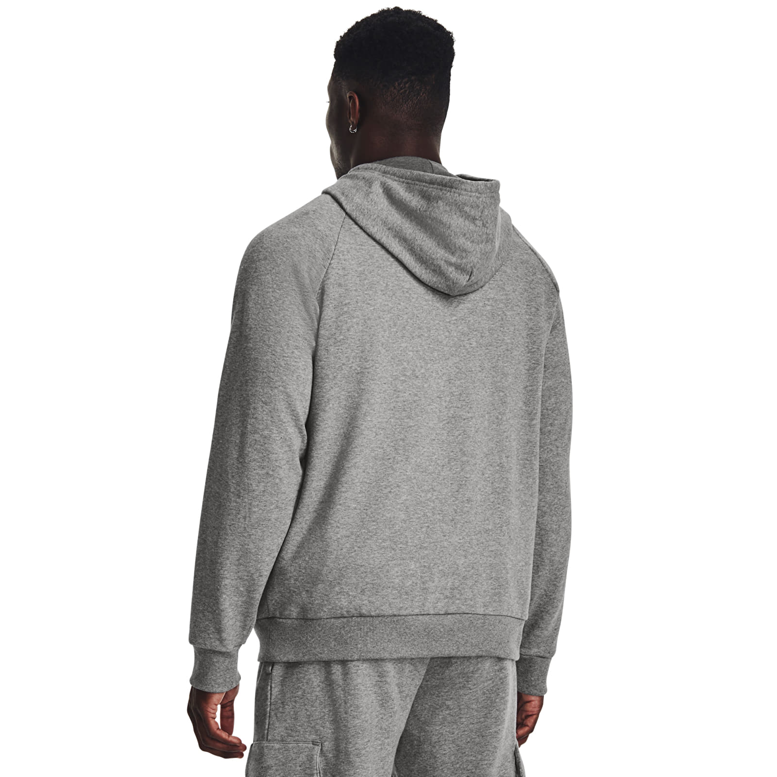 Kapuutsikud ja kampsunid Under Armour Rival Fleece Logo Hd Castlerock Light Heather