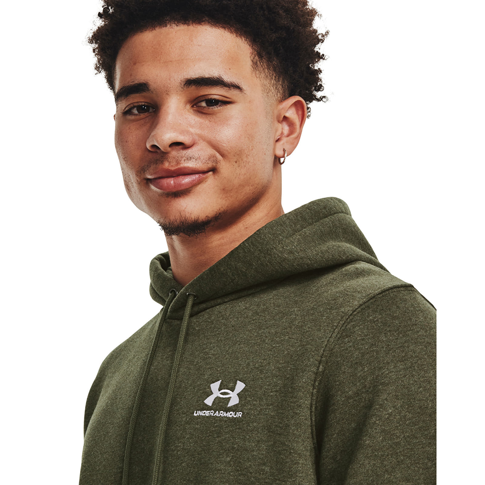 Φούτερ Under Armour Essential Fleece Hoodie Marine Od Green M