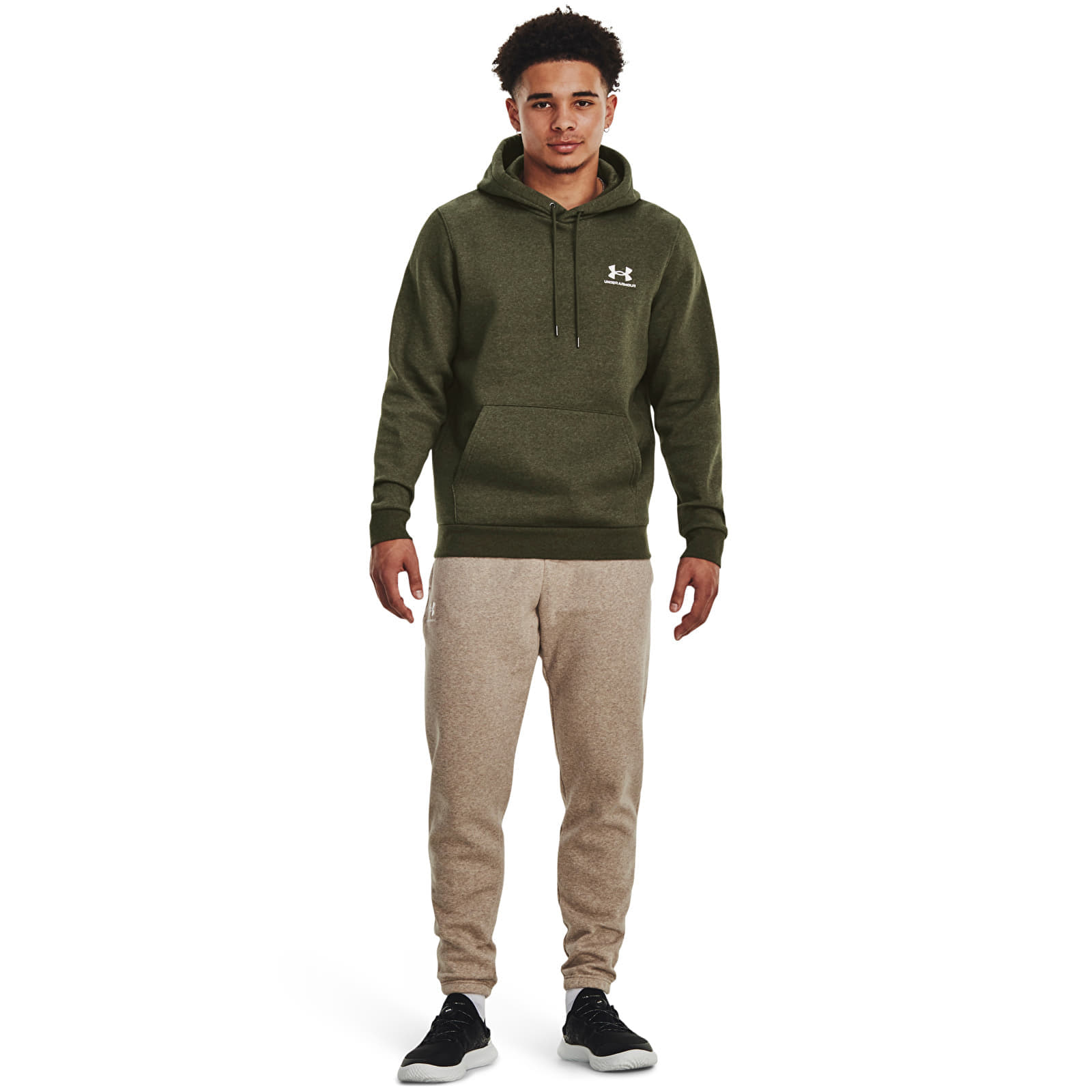 Φούτερ Under Armour Essential Fleece Hoodie Marine Od Green M