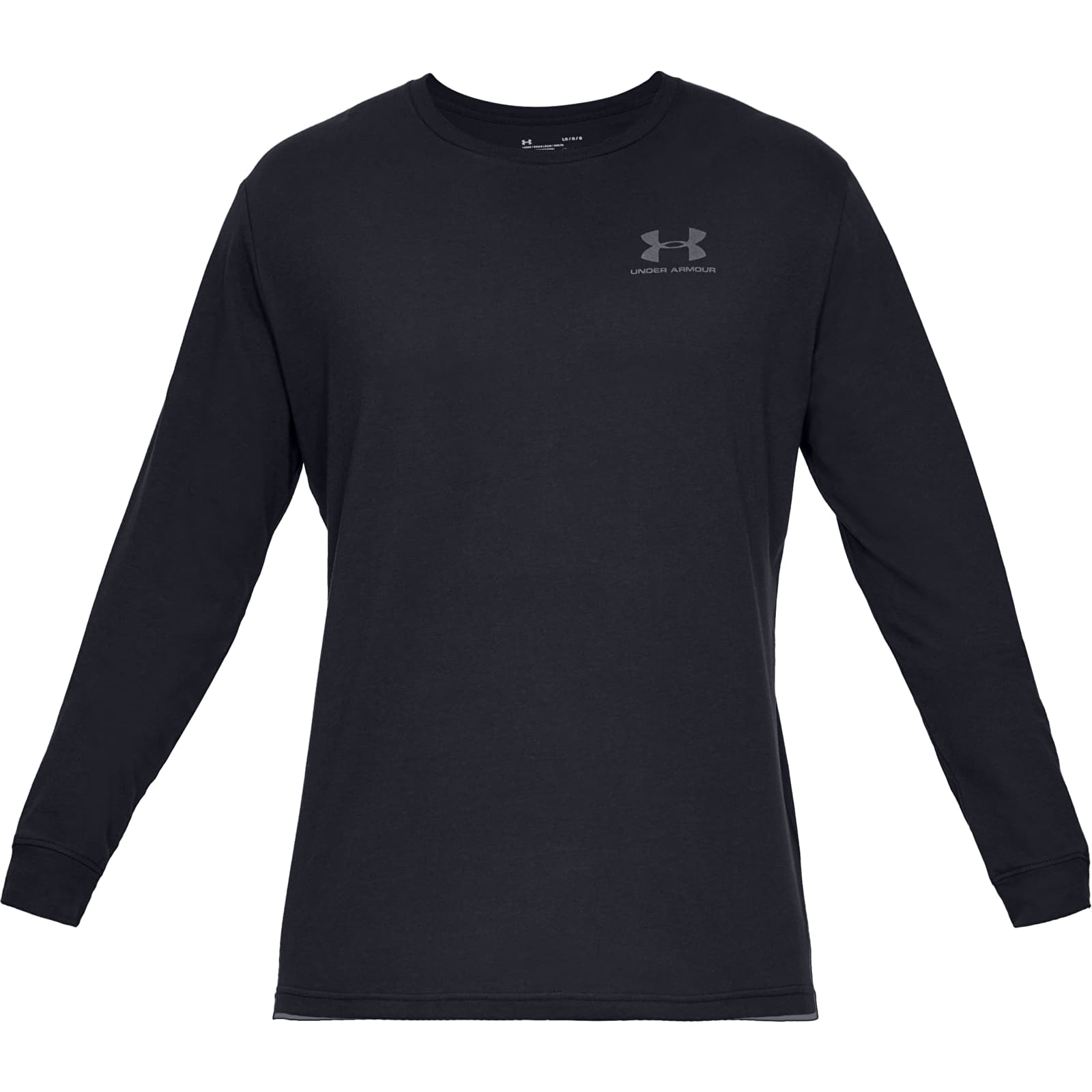 Camisetas Under Armour Sportstyle Left Chest Ls Black