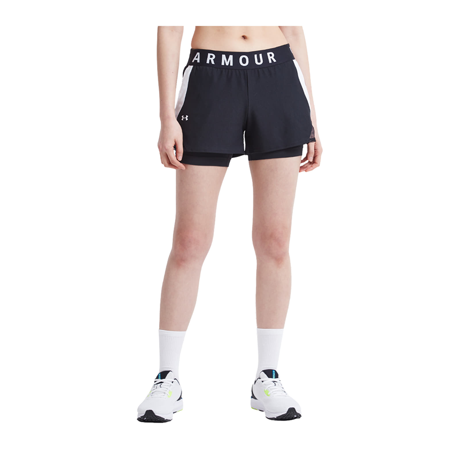 Šortky Under Armour Play Up 2-In-1 Shorts Black