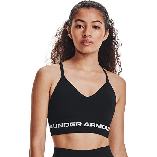 Grudnjak Under Armour Seamless Low Long Bra Black