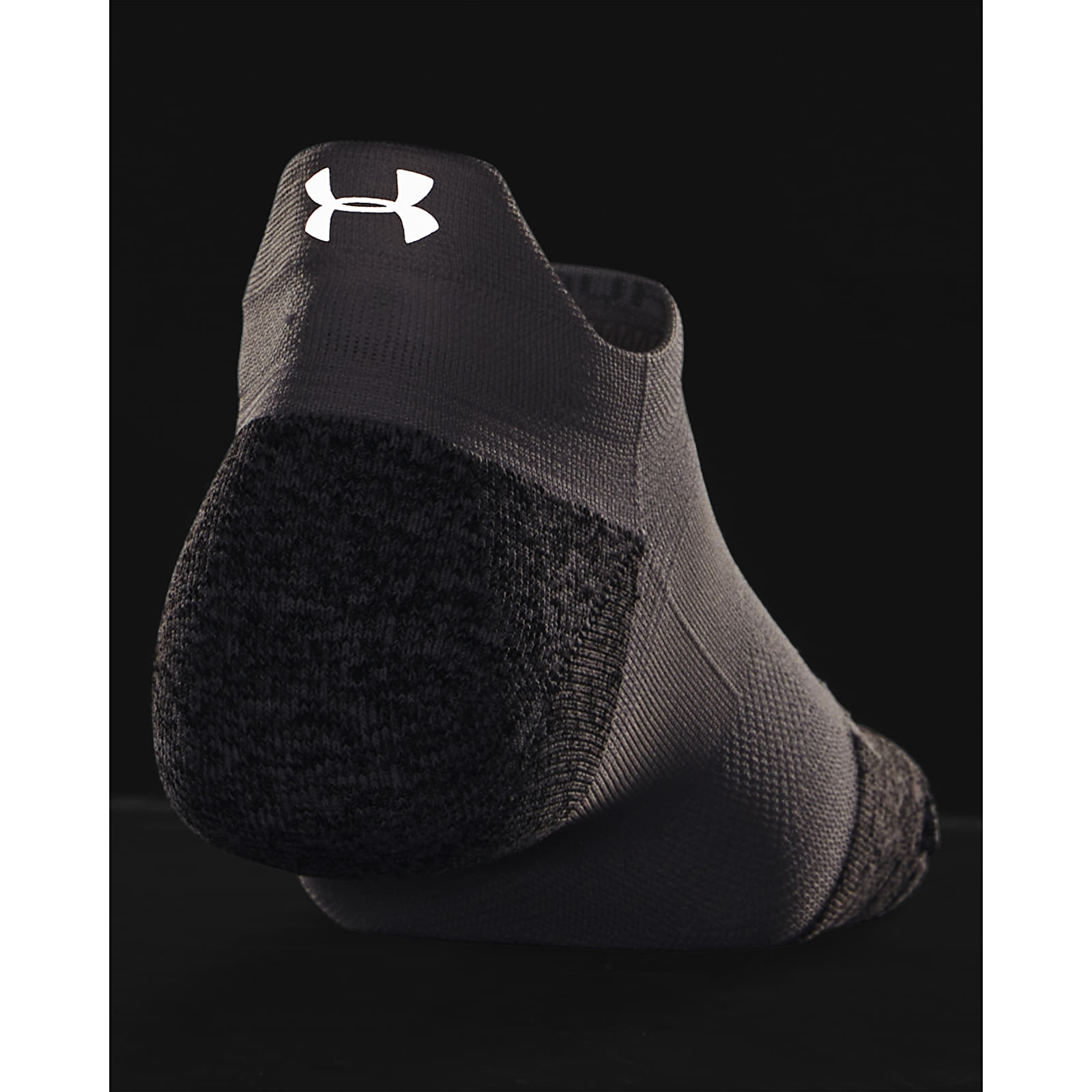 Calcetines Under Armour Ad Run Cushion 1Pk Ns Tab White