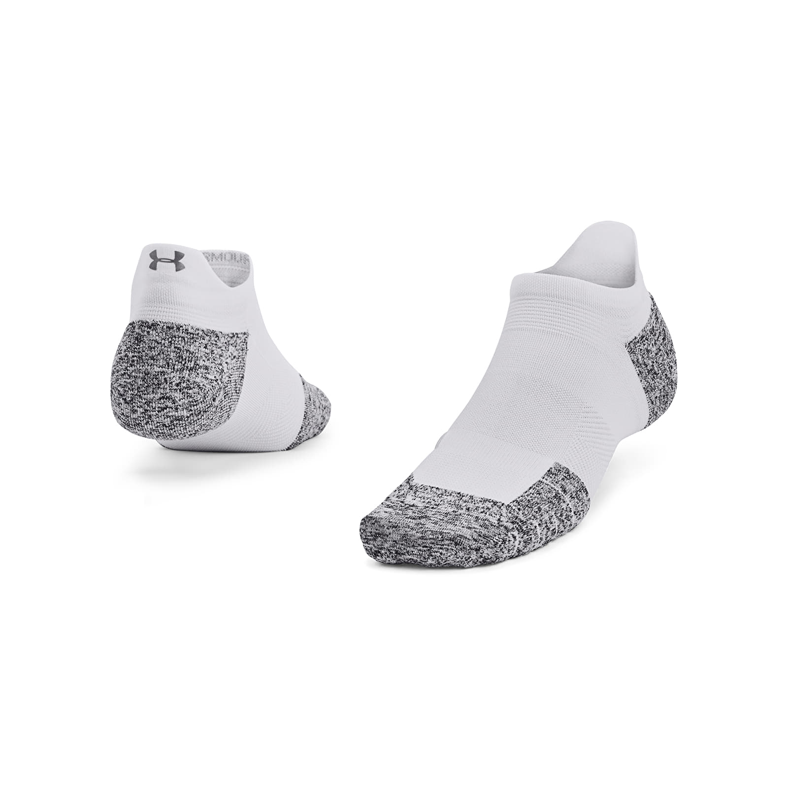 Calcetines Under Armour Ad Run Cushion 1Pk Ns Tab White