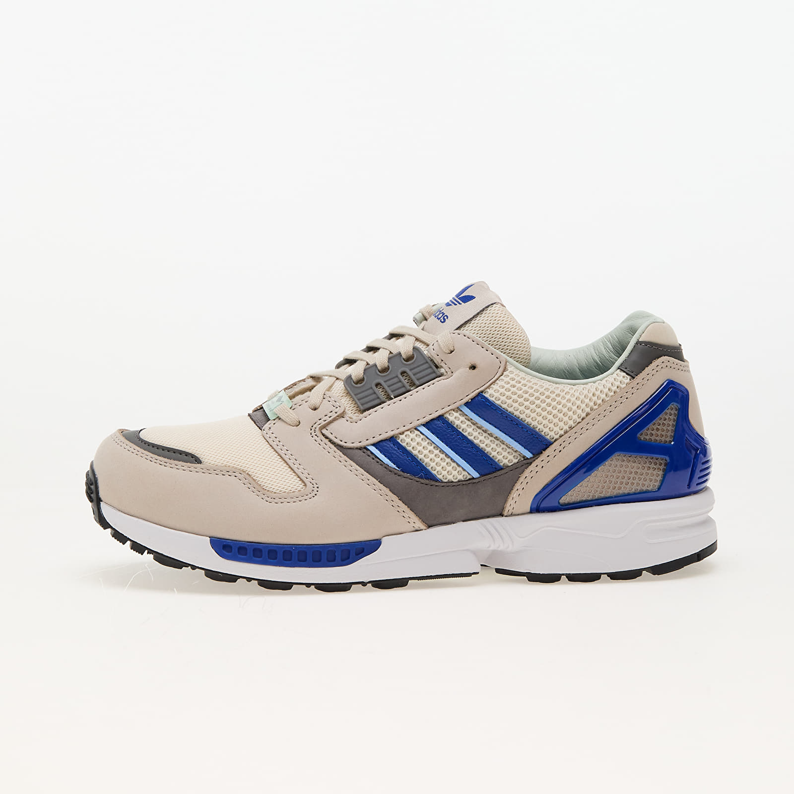 Men's sneakers and shoes adidas ZX8000 Wonder White/ Royal Blue/ Linen Green