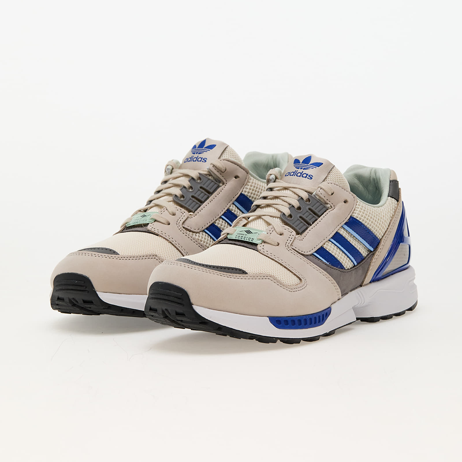 Adidași și pantofi pentru bărbați adidas ZX8000 Wonder White/ Royal Blue/ Linen Green