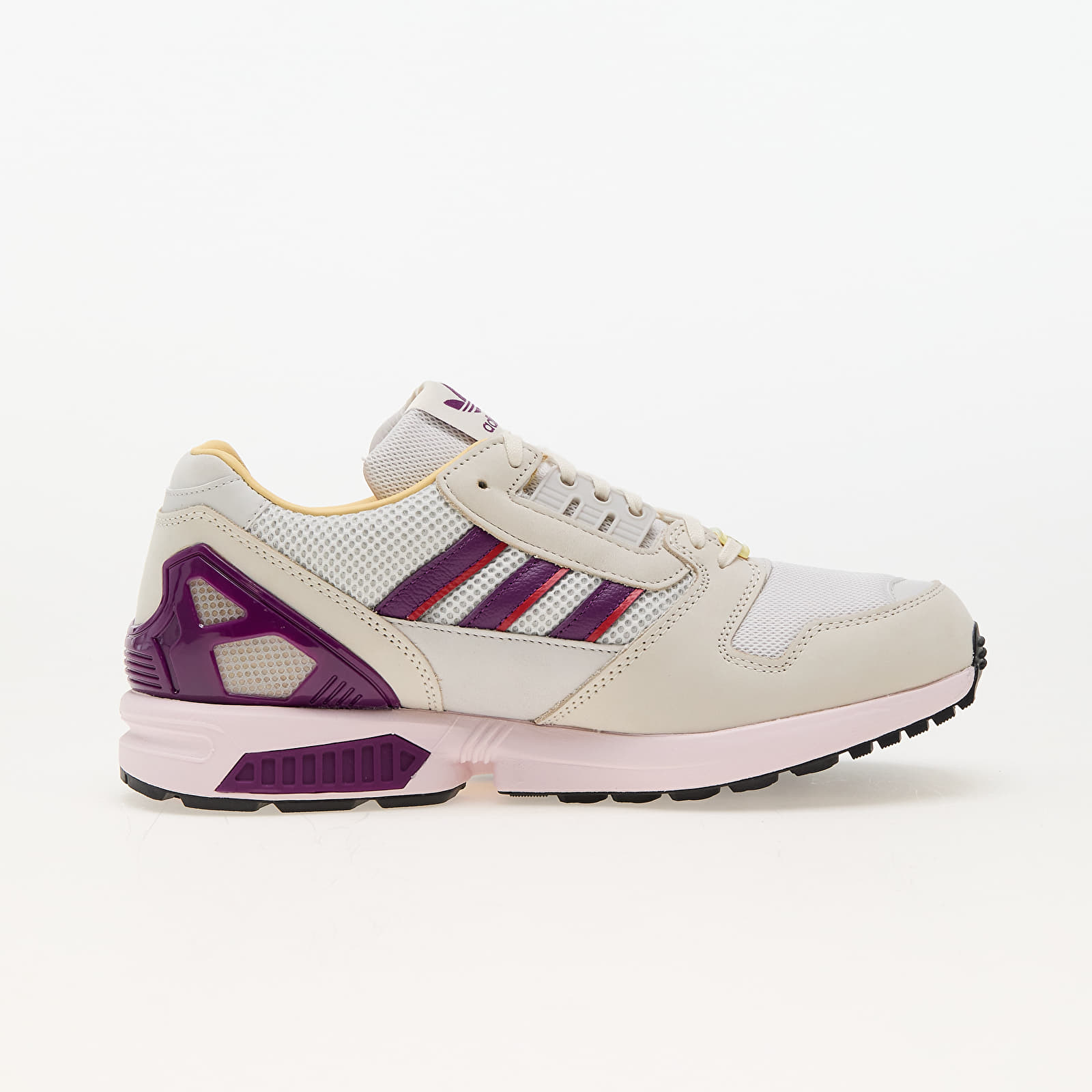 Men's sneakers and shoes adidas ZX 8000 Crystal White/ Glory Purple/ Orange Tint