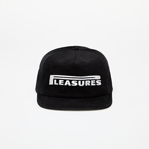 Καπέλα PLEASURES Pit Stop Corduroy Hat Black