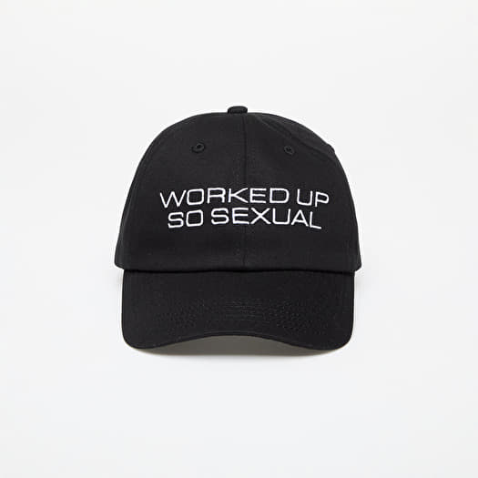 Καπέλα PLEASURES Worked Up Polo Cap Black