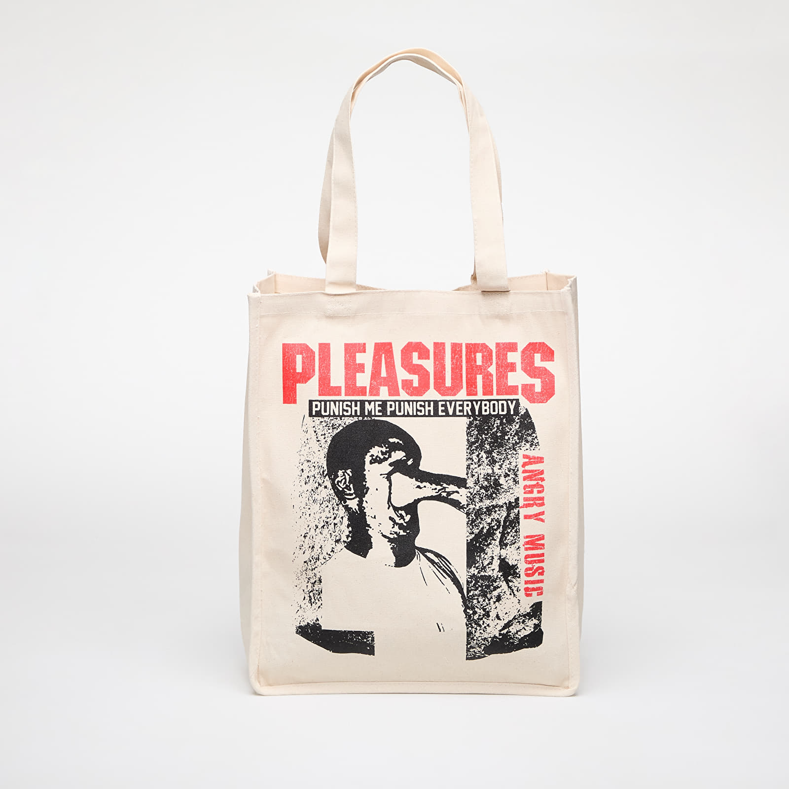 Torby przez ramię PLEASURES Punish Tote Bag Natural