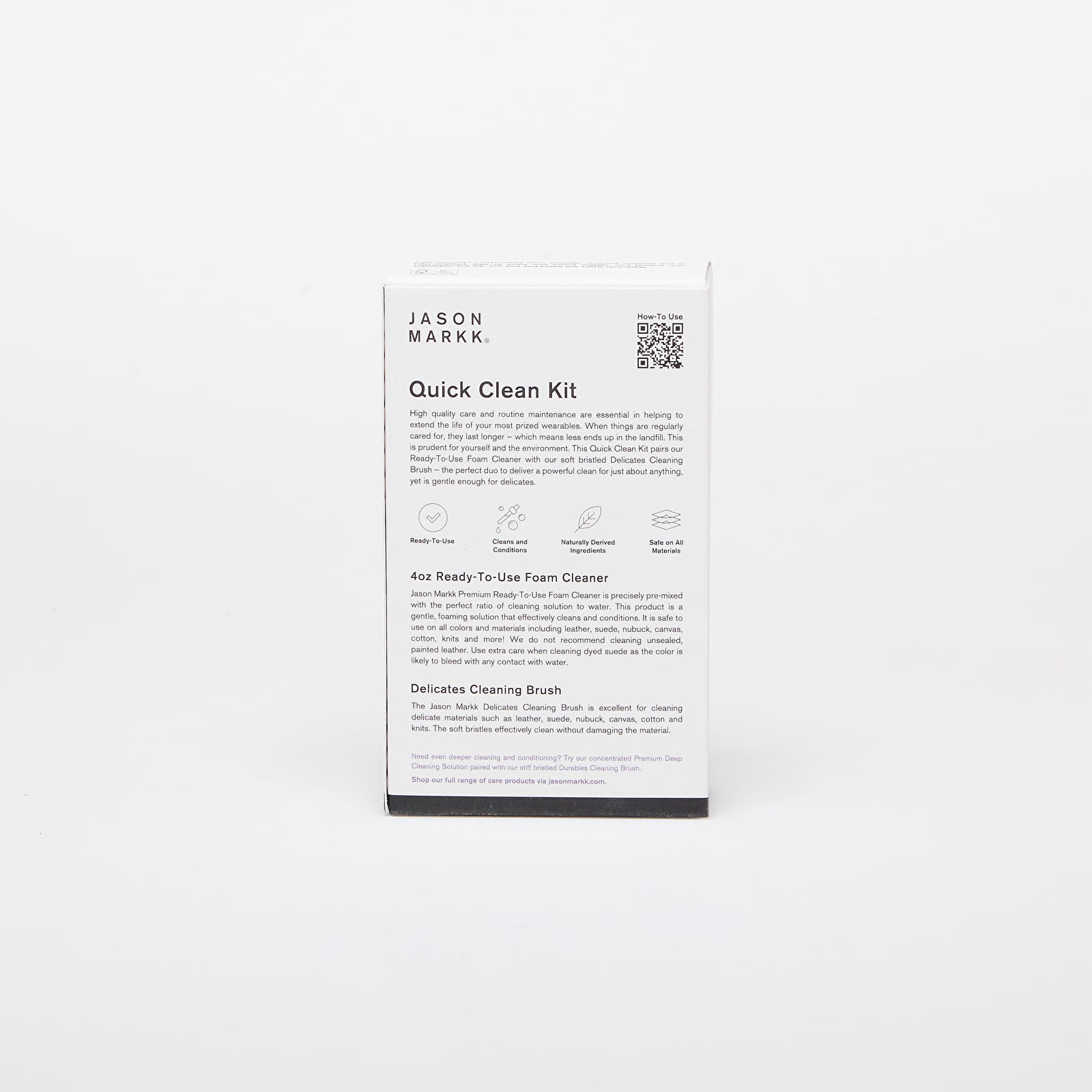Jalatsite hooldus Jason Markk Quick Clean Kit White