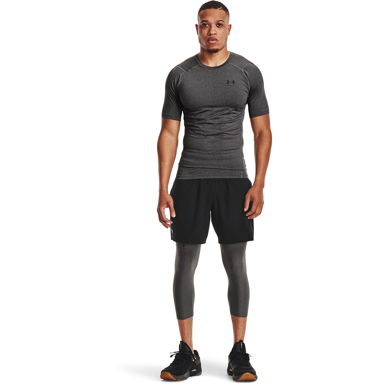 T-shirts Under Armour Hg Armour Comp Ss Carbon Heather