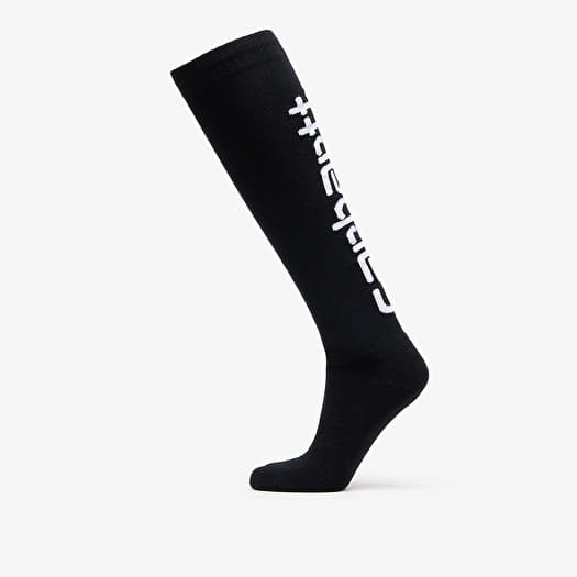 Ponožky Carhartt WIP Carhartt Script Socks Black/ White