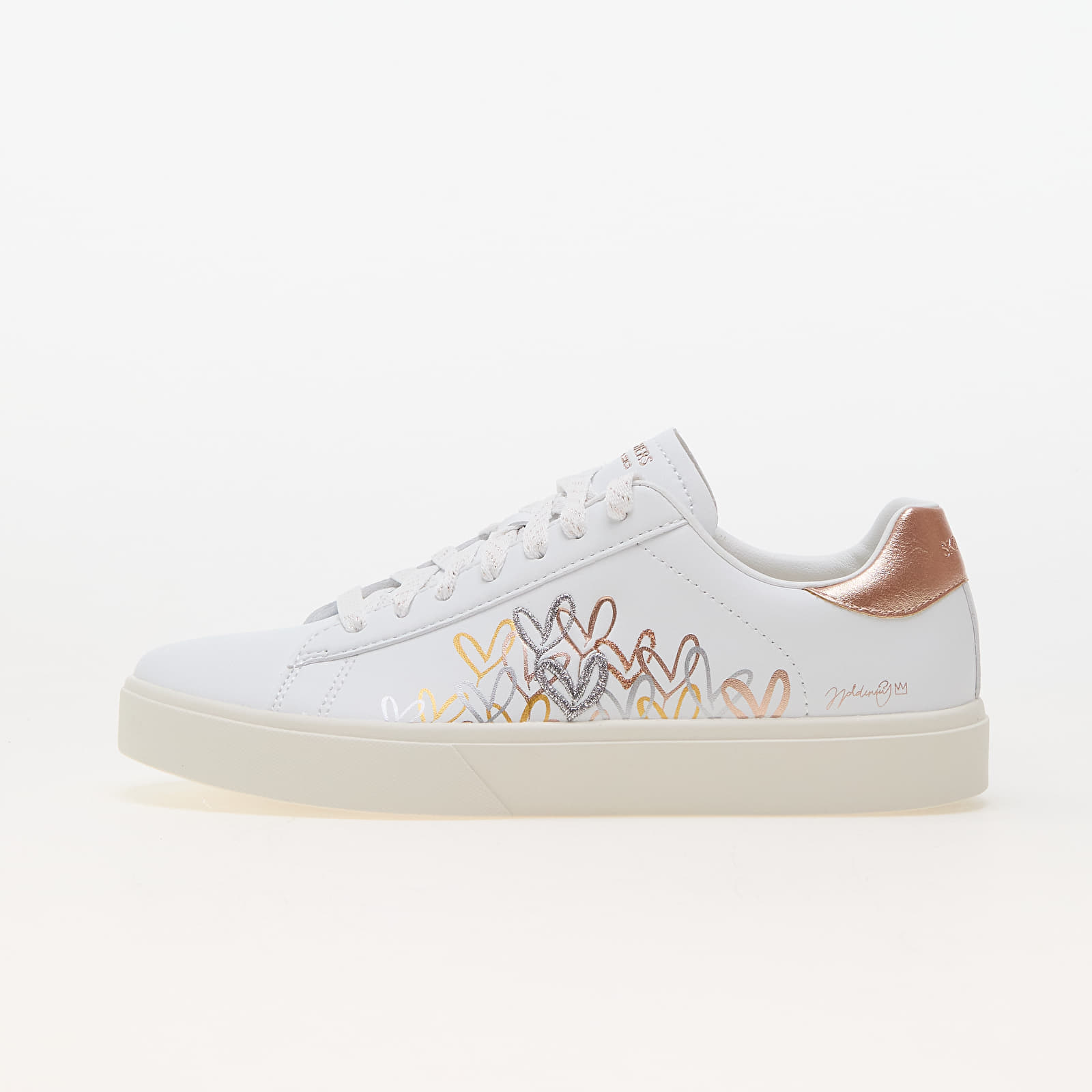 Women's sneakers and shoes Skechers Eden Lx - Gleaming Hearts White/ Multi