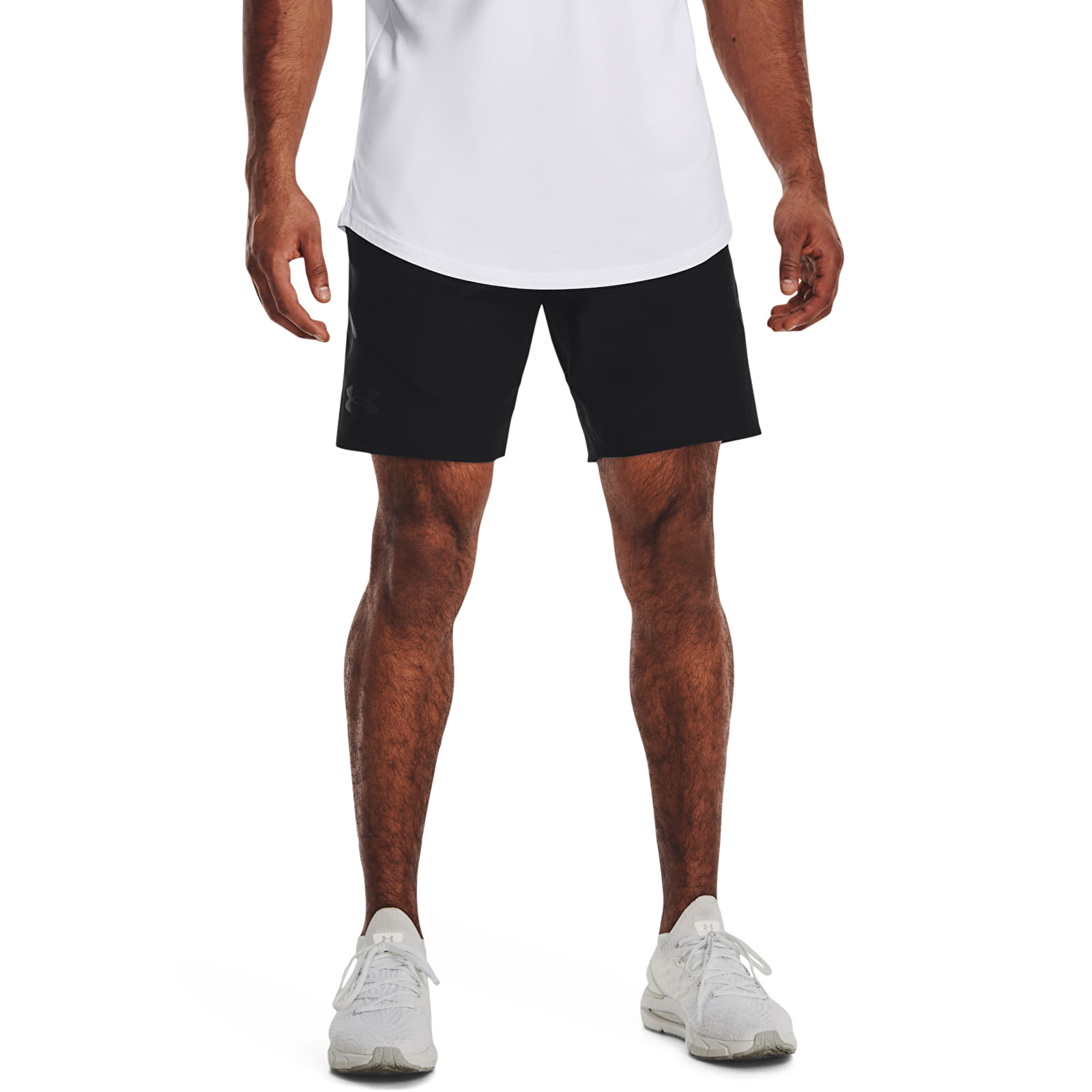 Shorts für Männer Under Armour Unstoppable Shorts Black/ White