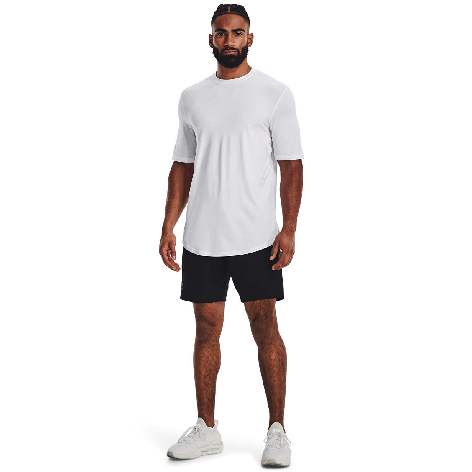 Shorts für Männer Under Armour Unstoppable Shorts Black/ White