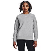 Under Armour Rival Fleece Crew Mod Gray Light Heather