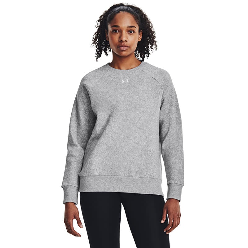 Džemperis Under Armour Rival Fleece Crew Mod Gray Light Heather