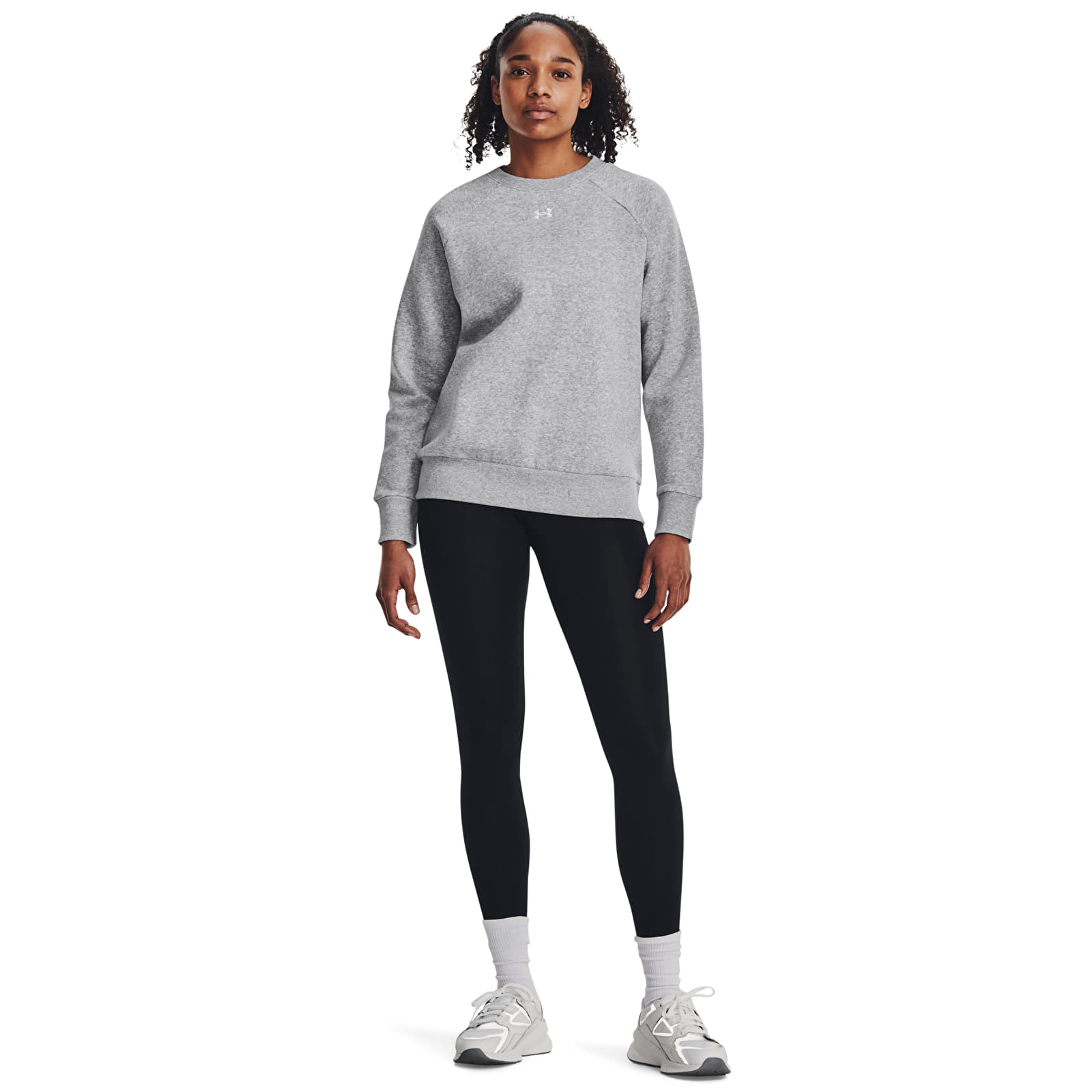 Hættetrøjer og sweatshirts Under Armour Rival Fleece Crew Mod Gray Light Heather