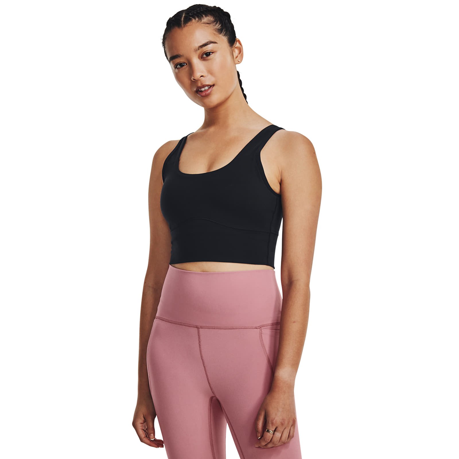 Tank tops Under Armour Meridian Fitted Crop Tank Black