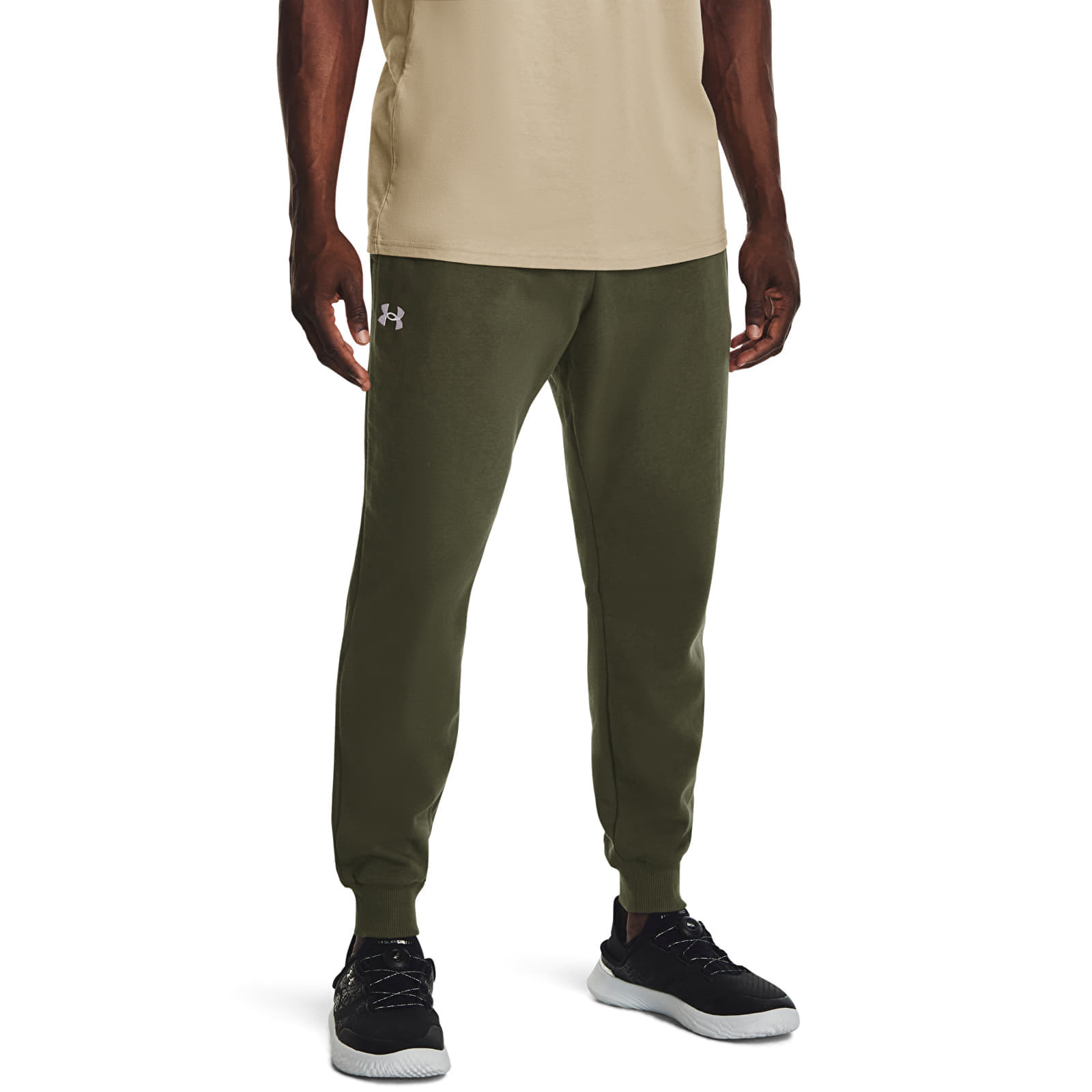 Sweatbroek Under Armour Rival Fleece Joggers Marine Od Green L