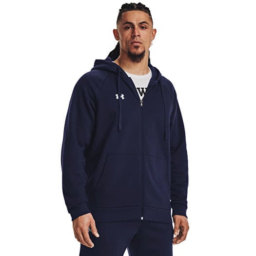 Sweatshirt Under Armour Rival Fleece Fz Hoodie Midnight Navy