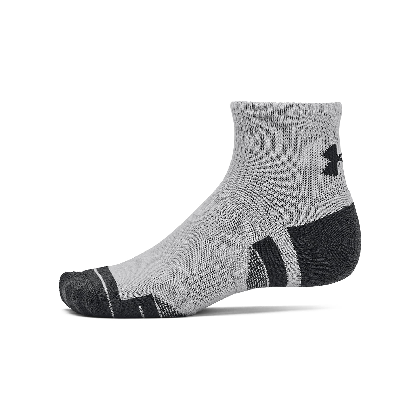 Calcetines Under Armour Performance Tech 3-Pack Qtr Mod Gray