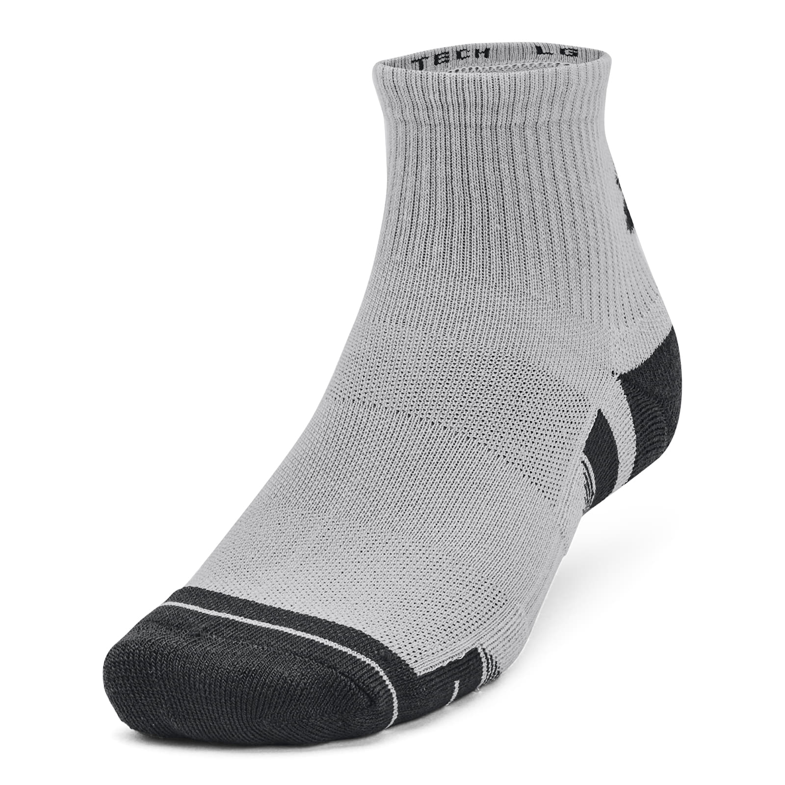 Calcetines Under Armour Performance Tech 3-Pack Qtr Mod Gray