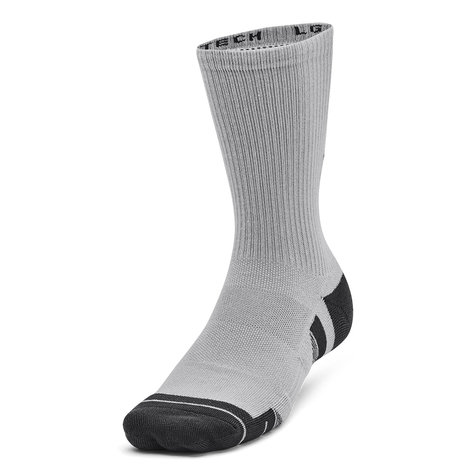 Under Armour Performance Tech 3-Pack Crew Mod Gray XL