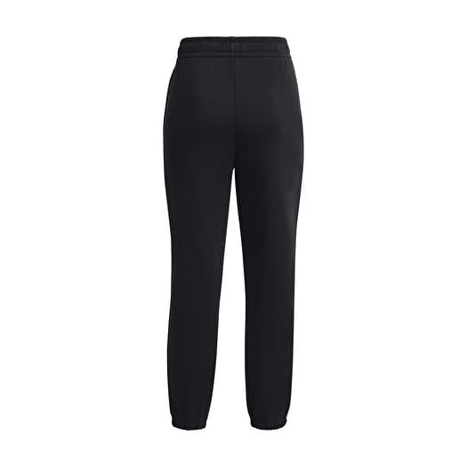 Leggings Under Armour Essential Fleece Joggers Black Queens