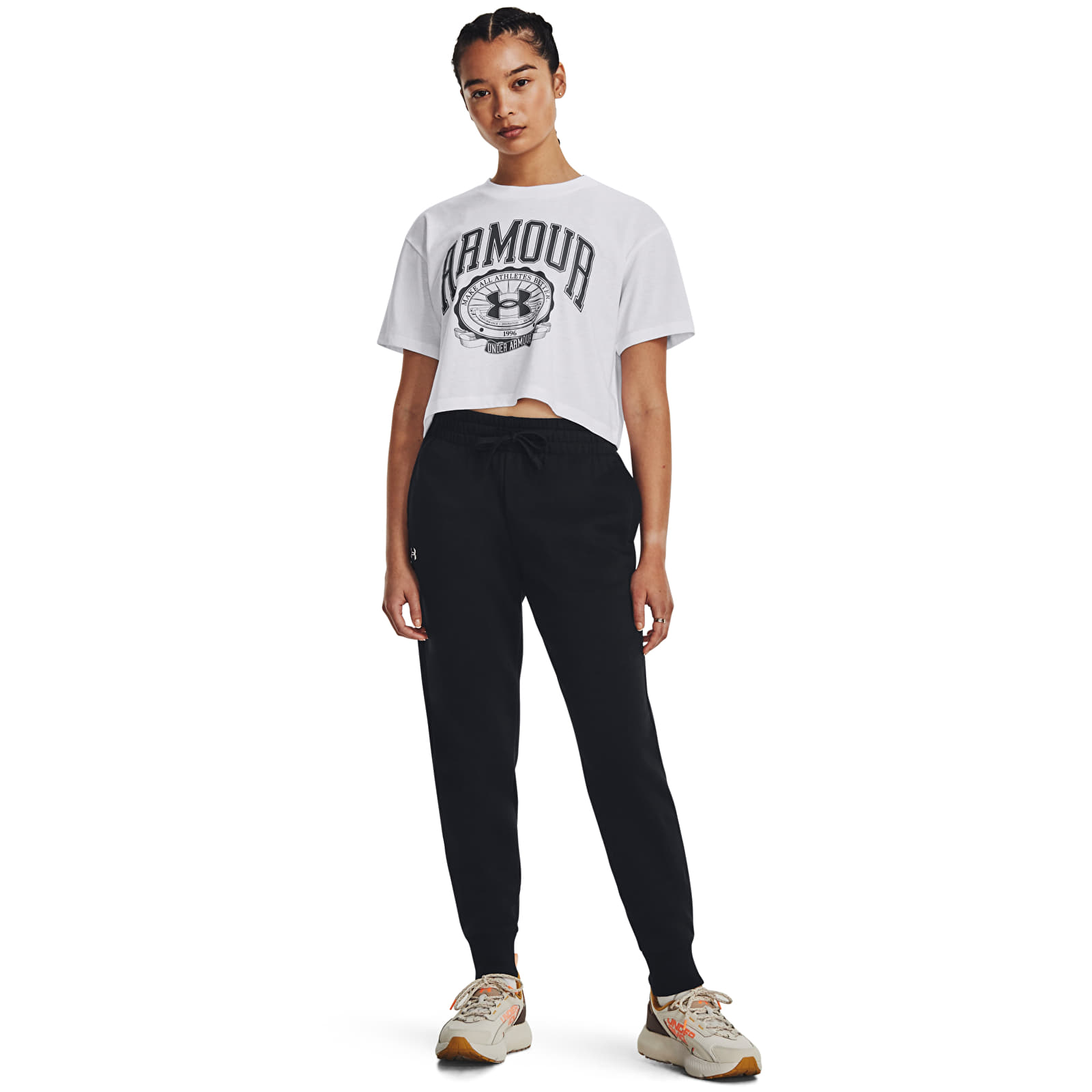 Hlače Under Armour Rival Fleece Jogger Black
