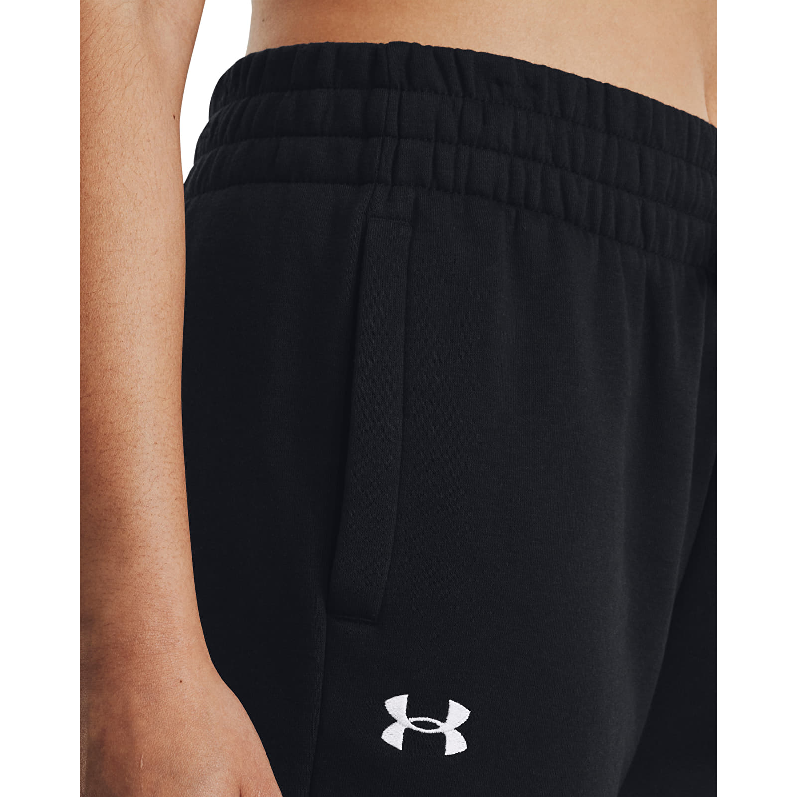 Hlače Under Armour Rival Fleece Jogger Black