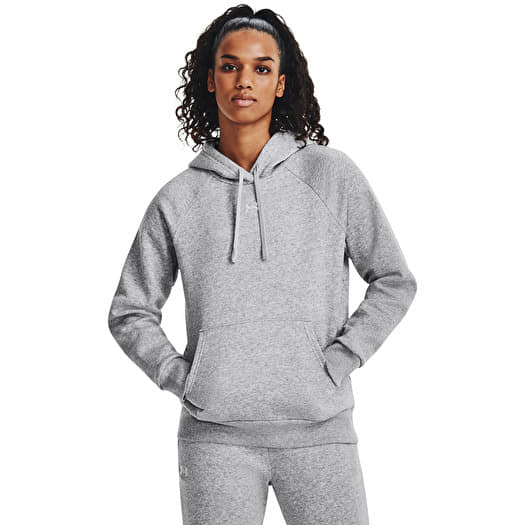 Verryttelypaita Under Armour Rival Fleece Hoodie Mod Gray Light Heather