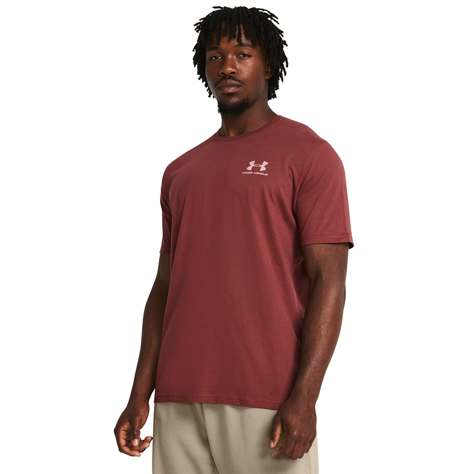   Μπλούζες Under Armour M Sportstyle Lc Ss Cinna Red 688