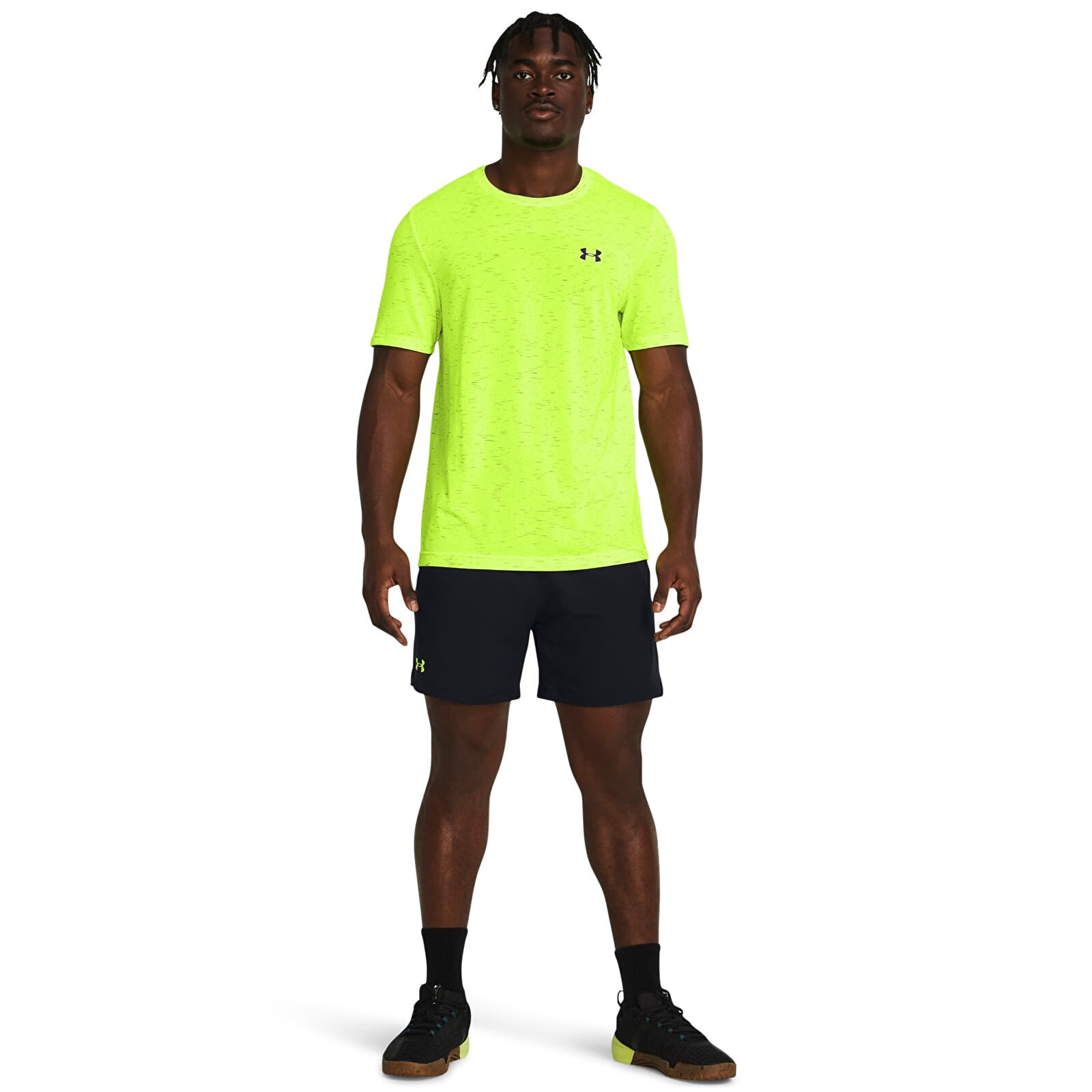 Shorts Under Armour Vanish Woven 6In Shorts Black 001