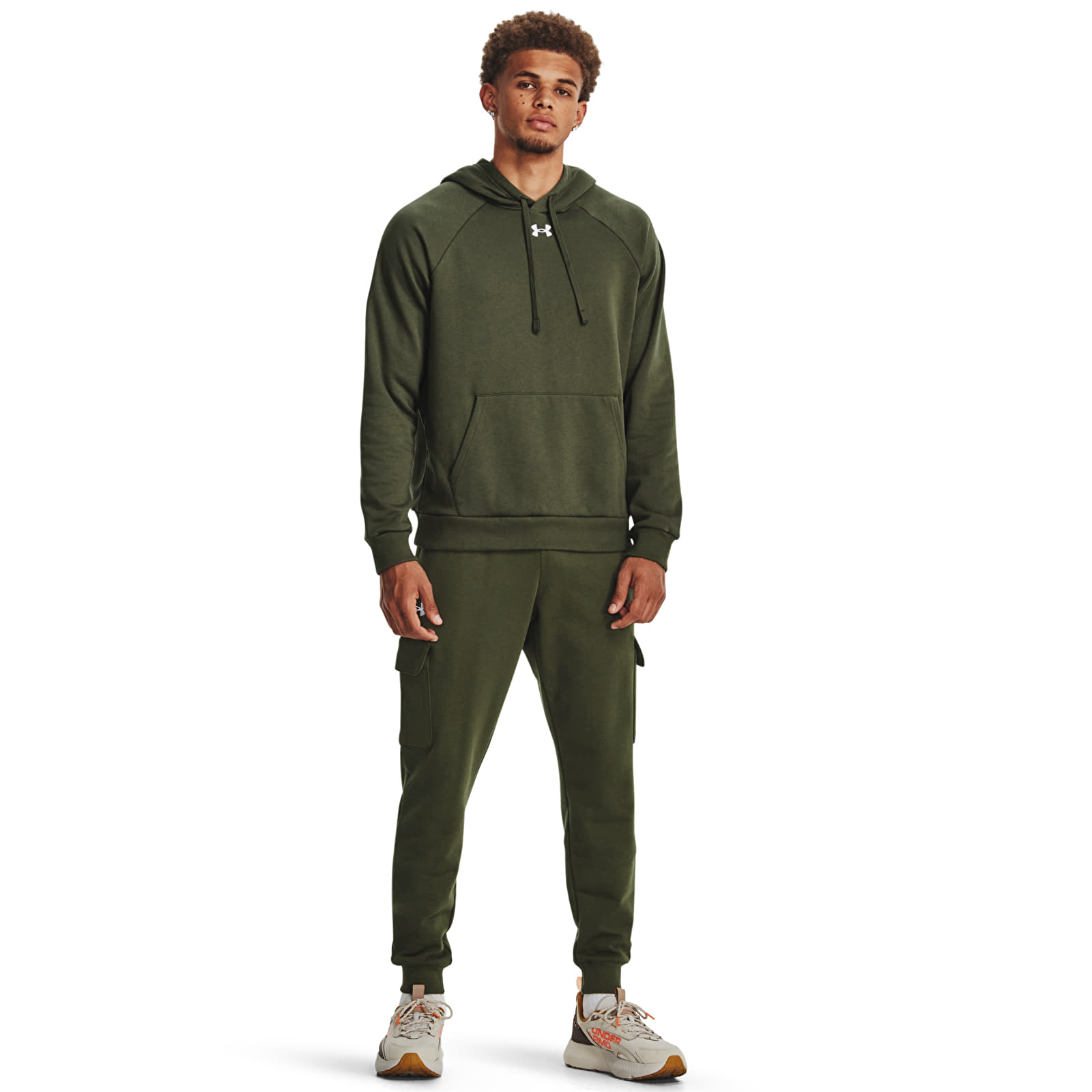 Sudaderas Under Armour Rival Fleece Hoodie Marine Od Green