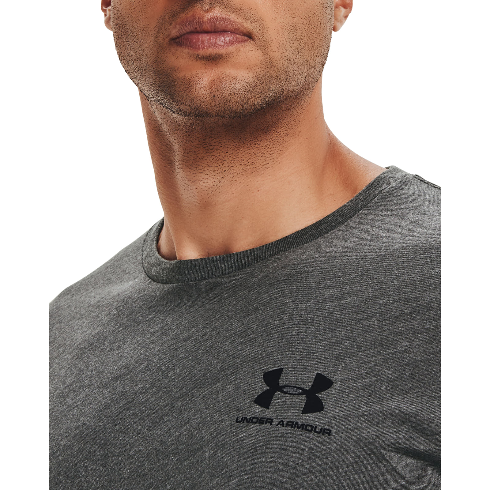 T-shirts Under Armour Sportstyle Lc Ss Charcoal Medium Heather