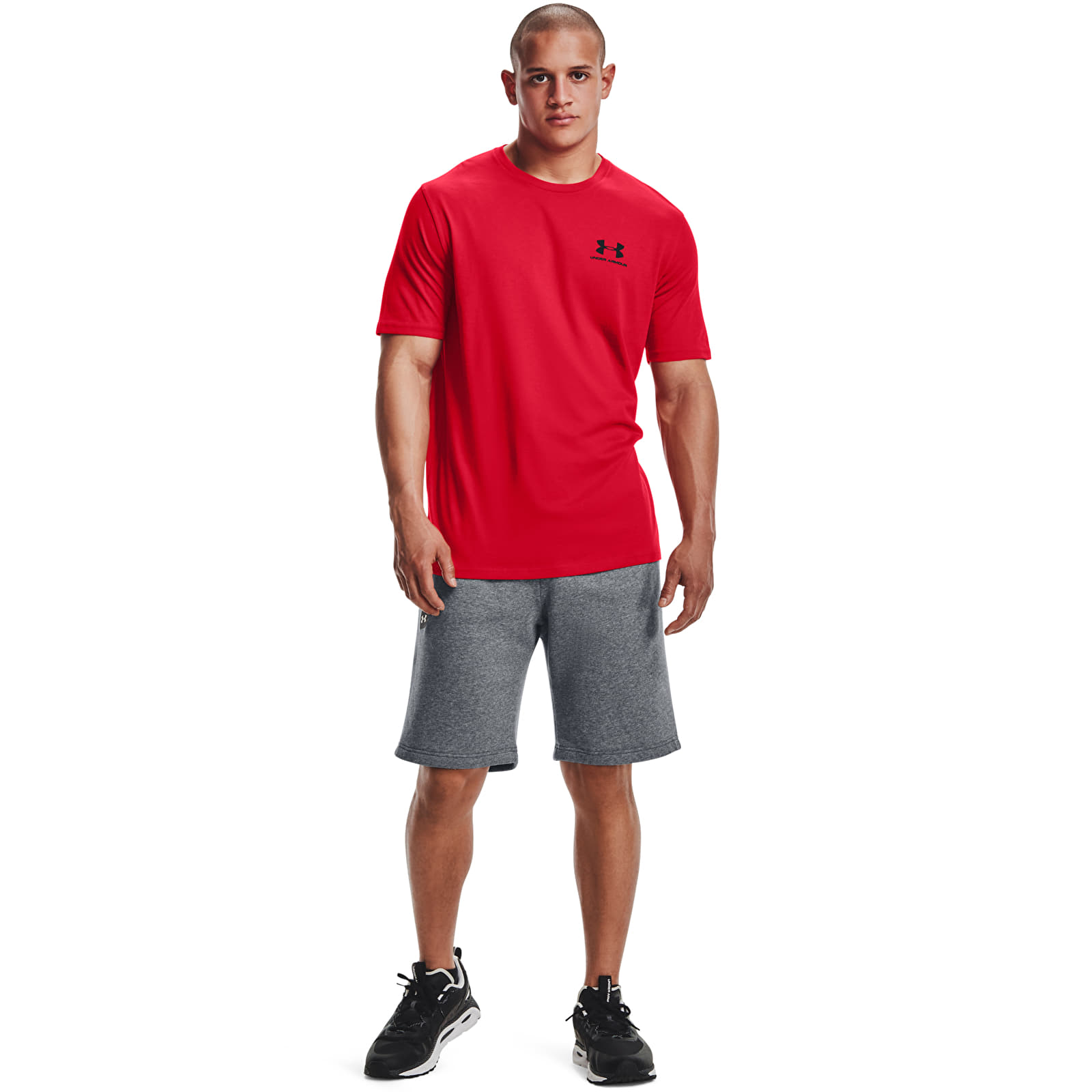 T-shirts Under Armour Sportstyle Lc Ss Red