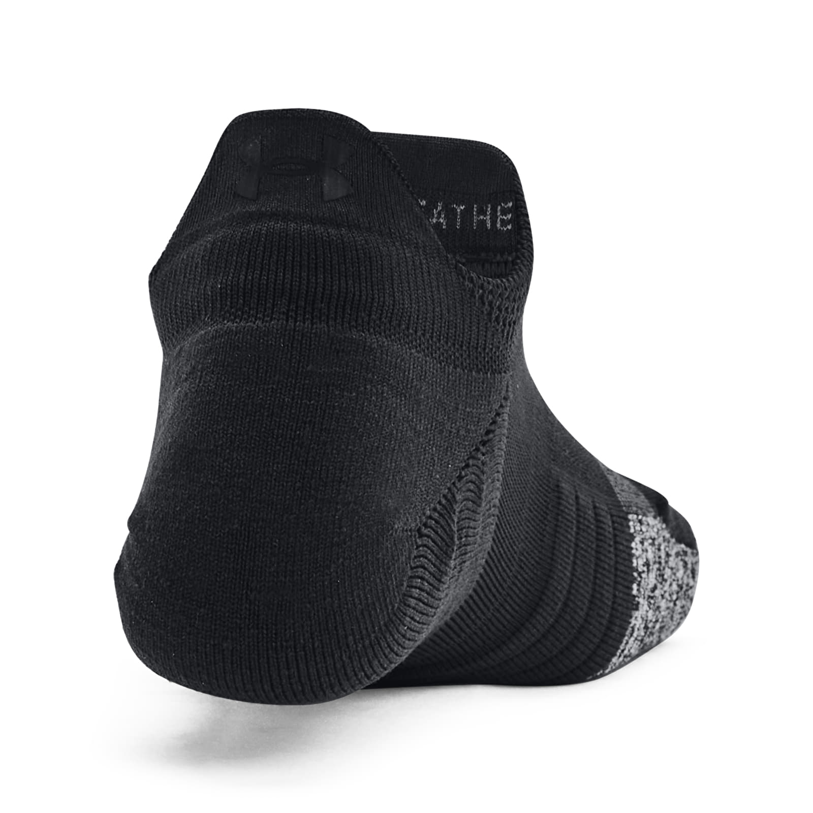 Calcetines Under Armour Breathe 2 No Show Tab 2Pk Black