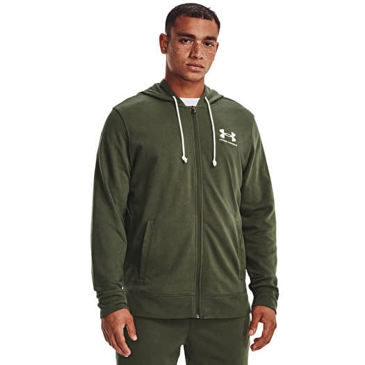Mikina Under Armour Rival Terry Lc Fz Green