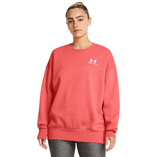 Sweatshirt Under Armour Essential Fleece Os Crew Coho